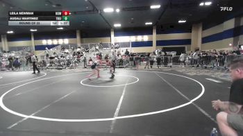 116 lbs Round Of 32 - Leila Newman, Redwood WC vs Audali Martinez, Trojan Elite