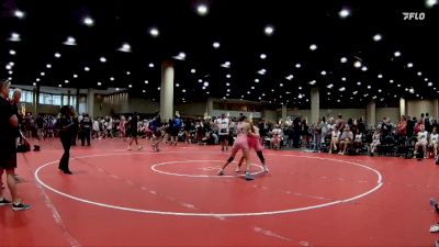 120 lbs 2nd Wrestleback (8 Team) - Doria Hamlet, Mat Clash Beastin` vs Madison Krail, BRAWL Pink