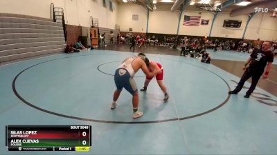 212-227 lbs Round 3 - Silas Lopez, Scottsbluff vs Alex Cuevas, Poudre