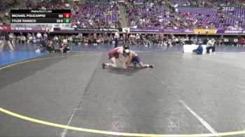 133 lbs Round 1 (16 Team) - Tyler Tiangco, Wisconsin-Whitewater vs Michael Policarpio, Roanoke College