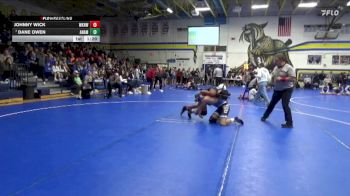 138 lbs Cons. Round 1 - Dane Owen, Anamosa vs Johnny Wick, Waukee Northwest