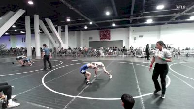 78 lbs Quarterfinal - Jameson Alcaraz, Monster Garage vs Kason Molinaro, Rising Sun WC