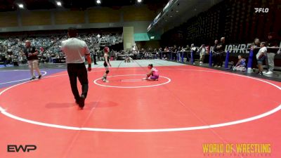 Consolation - Maleah Lopez, Nine 16 Wrestling Club vs Lena Mediger, Levici Prep