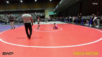 Consolation - Maleah Lopez, Nine 16 Wrestling Club vs Lena Mediger, Levici Prep