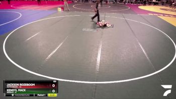 60 lbs Quarterfinals (8 Team) - Jackson Rozeboom, Hutchinson vs Kendyl Mack, Roseau