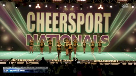 LCK - Mockingjays [2026 L4.2 Senior Coed - D2 - Small Day 1] 2026 CHEERSPORT National All Star Cheerleading Championship
