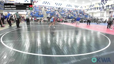 138 lbs Semifinal - Blacey Reece, Grove Takedown Club vs Breanna Hunt, Heat