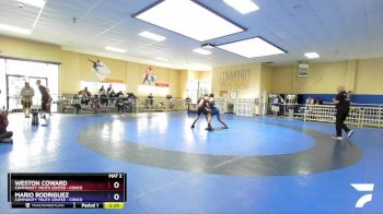 63kg/138.9lbs Round 4 - Weston Coward, Community Youth Center - Conco vs Mario Rodriguez, Community Youth Center - Conco