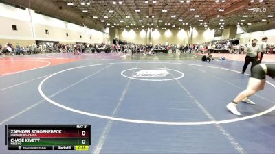 165B Quarterfinal - Chase Kivett, Neosho vs Zaender Schoenebeck, Luxemburg-Casco