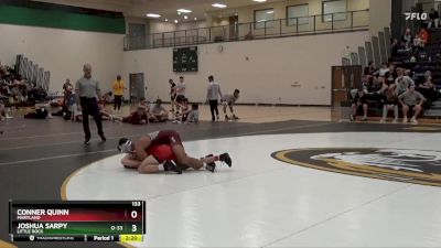 133 lbs Cons. Round 3 - Joshua Sarpy, Little Rock vs Conner Quinn, Maryland
