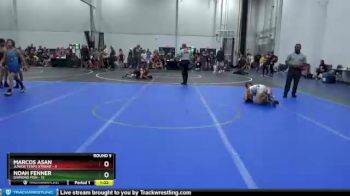 84 lbs Round 5 (10 Team) - Noah Fenner, Diamond Fish vs Marcos Asan, Junior Terps Xtreme