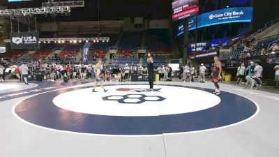126 lbs Quarters - Davien Martinez, Colorado vs Anthony Bergeron, Ohio