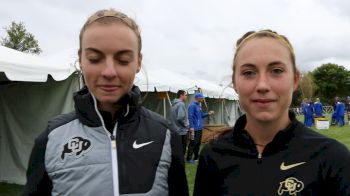 Colorado's Makena Morley And Dani Jones After Upsetting New Mexico At Nuttycombe