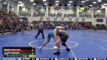 144 lbs Champ. Round 2 - Trayce Lengacher, ANTWERP vs Hunter Grunden, TINORA