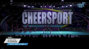 Maine Stars - Platinum [2023 L4 Junior - D2 - Small - B] 2023 CHEERSPORT National All Star Cheerleading Championship