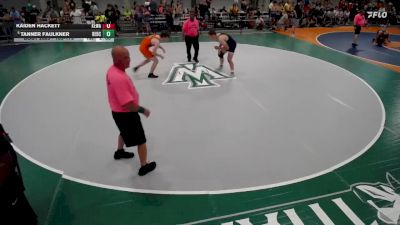 169-179 lbs Champ. Round 1 - Tanner Faulkner, Paragon vs Kaiden Hackett, Unattached