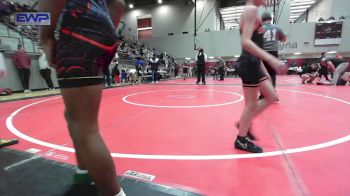 90 lbs Semifinal - Camden Lloyd, Team Tulsa Wrestling Club vs King Robinson, HURRICANE WRESTLING ACADEMY