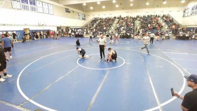 126 lbs Champ. Round 2 - Jacob Vasquez, Sunny Hills vs Josias McLean V, Los Alamitos