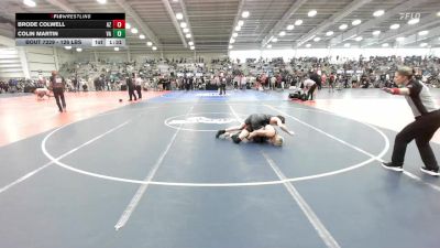 126 lbs Round Of 32 - Brode Colwell, AZ vs Colin Martin, VA