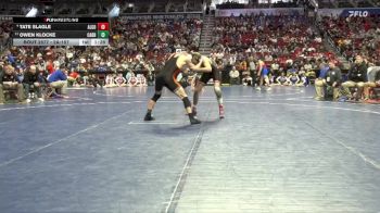 2A-157 lbs Cons. Semi - Tate Slagle, Algona vs Owen Klocke, Carroll