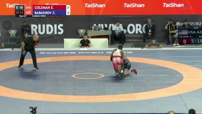 63 kg Bronze - Ellis Coleman, USA vs Ziya Babashov, AZE