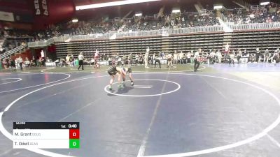 90 lbs Consolation - Mack Grant, Douglas WC vs Tytan Odell, Bear Cave