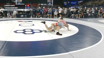 126 lbs Champ. Rd Of 64 - Camden Kuntz, Idaho vs Ethan Humphrey, Iowa