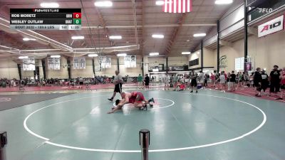 189.6 lbs Rr Rnd 2 - Rob Moretz, Grindstone Wrestling Club vs Wesley Outlaw, Unattached
