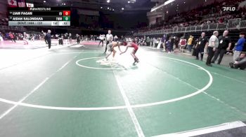 120 lbs Cons. Round 2 - Aidan Salondaka, Twelve Bridges vs Liam Fagan, Golden Valley