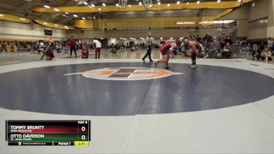 165 lbs Cons. Round 3 - Otto Davidson, St. John Fisher vs Tommy Brunty, Ohio Wesleyan