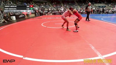 102 lbs Quarterfinal - Emery Merlos, Savage House Wrestling Club vs Fury Mata'afa, Flow Academy Honolulu, HI