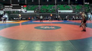1A-4A 150 Quarterfinal - Joshua Vise, Wilson vs Elijah Dick, Ashville