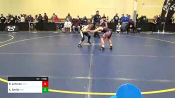 110 lbs Prelims - Bridger Lehman, Southern Tioga vs Xander Smith, Spring Cove