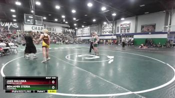 132 lbs 1st Place Match - Jake Haluska, Temecula Valley vs Benjamin Steria, Chaparral