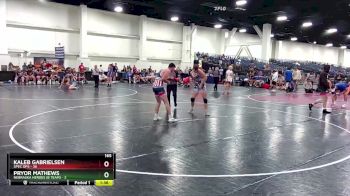 165 lbs Round 2 (8 Team) - Kaleb Gabrielsen, Spec Ops vs Pryor Mathews, Nebraska Heroes (B Team)