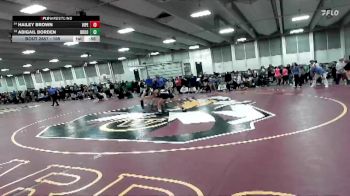 105 lbs Cons. Round 4 - Hailey Brown, Vista Peak vs Abigail Borden, Broomfield