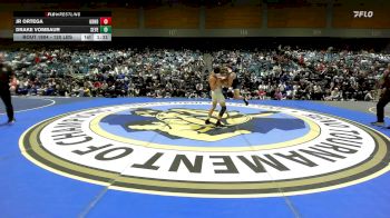 120 lbs Final - JR Ortega, Grandview vs Drake VomBaur, Severance