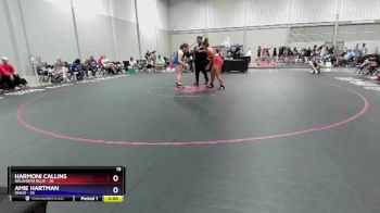 190 lbs Round 4 (6 Team) - Harmoni Callins, Oklahoma Blue vs Amie Hartman, Idaho