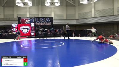 14U Boys - 96 lbs Quarters - Aden DiGiovanni, Team Donahoe Wrestling Club vs Evan Restivo, M2 Training Center