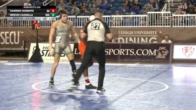 174 lbs Quarterfinal - Darrien Roberts, Morgan State vs Brevin Cassella, Binghamton