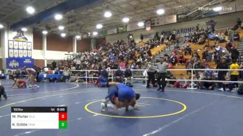 160 lbs Consolation - Micah Porter, Gilroy vs Kobe Dobbs, Trabuco Hills