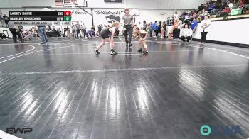 57-62 lbs Rr Rnd 1 - Lainey Davie, Salina Wrestling Club vs Marley Breeding, Locust Grove Youth Wrestling