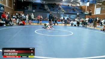 92-101 lbs Round 2 - Evan Brubaker, Talons Wrestling Club vs Louden Eure, Charger Wrestling Club