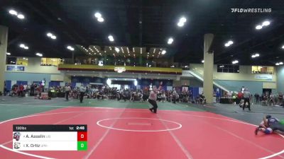 130 lbs Consi Of 4 - Ashley Asselin, Liberty (W) vs Xiomarys Ortiz, Puerto Rico - Mayaguez (W)