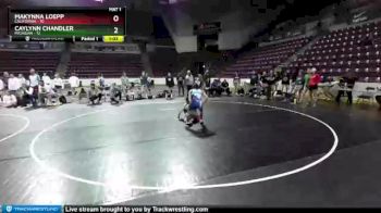 W-130 lbs Quarters & 1st Wb (16 Team) - Makynna Loepp, California vs Caylynn Chandler, Michigan