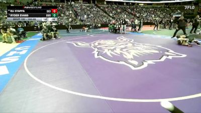 144-4A Cons. Round 1 - Eli Staffa, Canon City vs Ryder Evans, Niwot High School