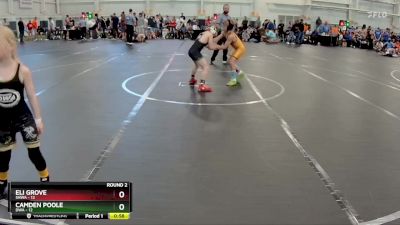 76 lbs Round 2 (8 Team) - Eli Grove, SHWA vs Camden Poole, DWA