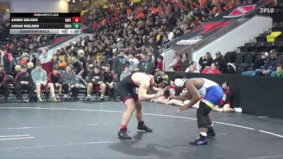 175 lbs Quarterfinal - Aiden Gelner, Nashua-Plainfield vs Aidan Nielsen, Don Bosco