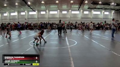 40 lbs Finals (2 Team) - Emerson Thompson, Killer Elite vs Asher Burkett, Upstate Uprising