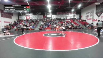 157 lbs 1st Place Match - Ryatt Shurtz, Declo vs Jonah Knapp, Hagerman